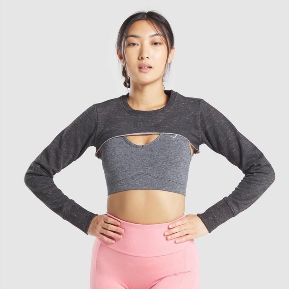 Gymshark Cropped Sol Lift Sweater
